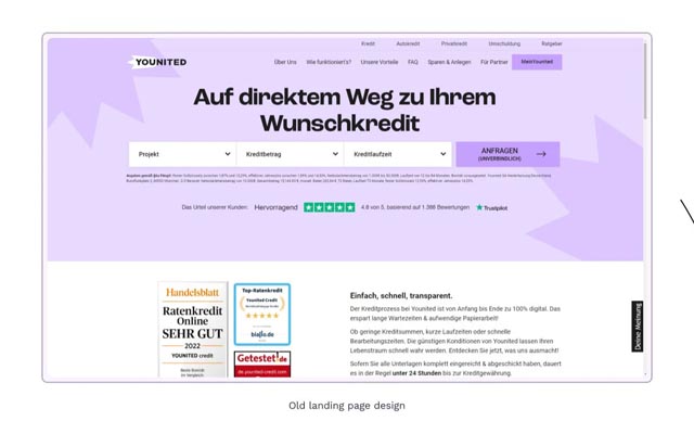 Younited Credit — Designansicht 1